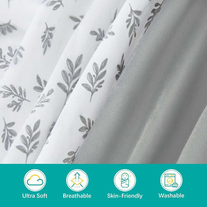 Baby Bassinet Sheets 4 Pack Fitted Microfiber Mattress Covers