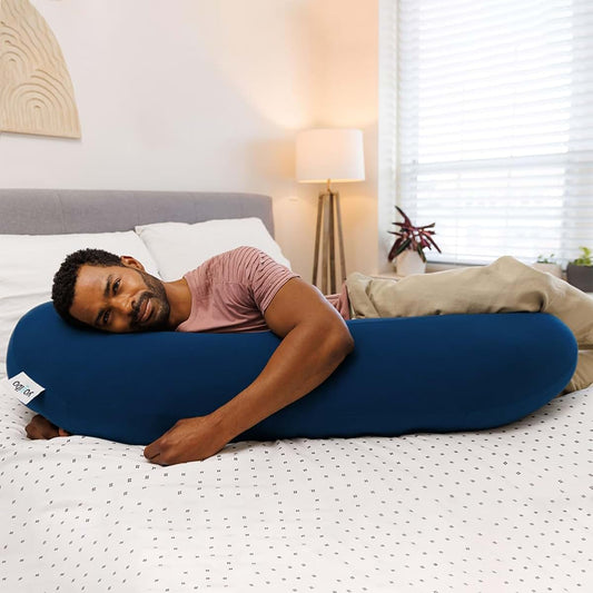 Yogibo Curve Roll Body Pillow, Multi-Purpose Cylinder Tube Pillow