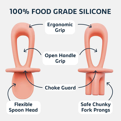 Tiny Twinkle Silicone Training Utensils