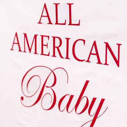 Upfirst All American Baby Patriotic Decal for 4th of July Shower