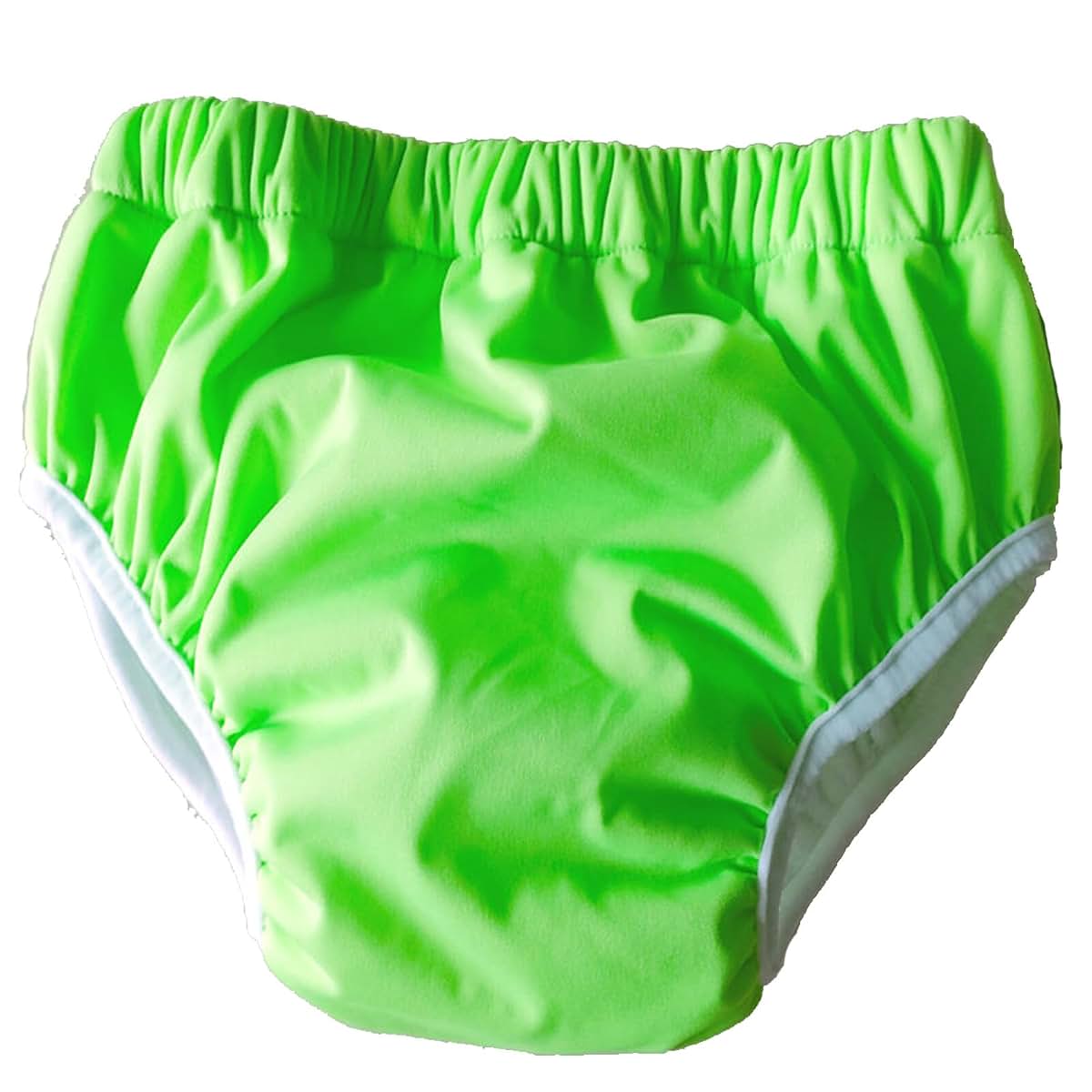 Zakeke Washable Adult Diaper Cover Incontinence Pant, X-Small, Green