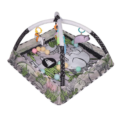 BabyOneStop Gym Play Mat With Activity Center And Ocean Balls