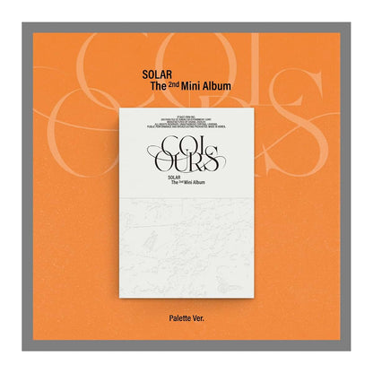 Dreamus Mamamoo Solar Colours 2nd Mini Album Palette Version