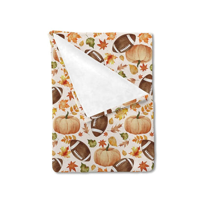 Hwmmbh Autumn Harvest Baby Blanket, Flannel, 30x40 inch