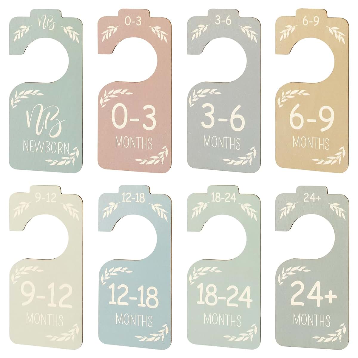 Baby Closet Dividers Organizer Set for Newborn to 24+ Months