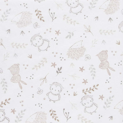 Trend Lab Woodland Friends Deluxe Flannel Changing Pad Cover (photo 2)