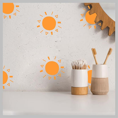 Sun Wall Decals – Decorative Stickers for Nursery and Kids' Rooms