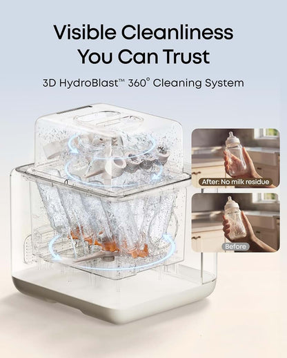 Eufy Bottle Washer S1 Sterilizer and Dryer for Baby Bottles