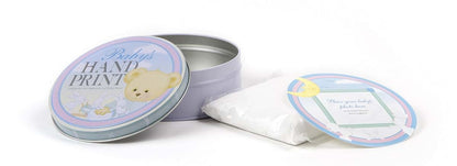 Milestone Collection Baby Hand Print Kit, Blue/Pink/Green. 5.5" x 2" (photo 3)