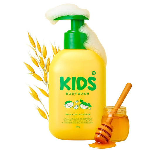 TS Kids Shampoo & Bodywash Free Sulfate Parabens Silicones 14.1 Fl Oz