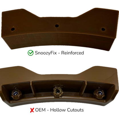 SnoozyFix Reinforced Brown Bracket Replacement for SNOO Smart Sleeper Bassinet