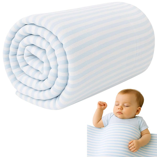 Jack & Jill & Baby Muslin Blanket – 6-Layer 100% Cotton (43" x 43") – Ultra-Soft, Breathable Baby Quilt for Newborns &