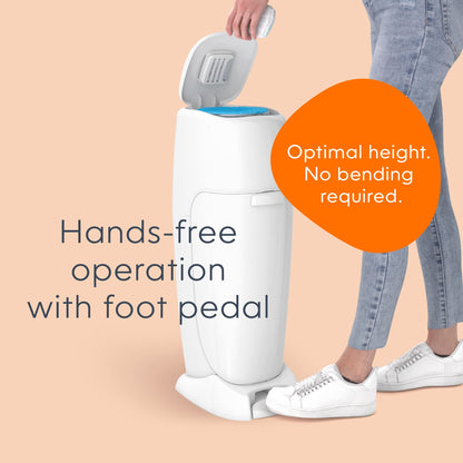Diaper Genie Complete Diaper Pail White