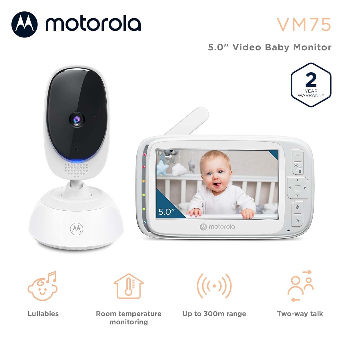 Motorola Nursery Video Baby Monitor