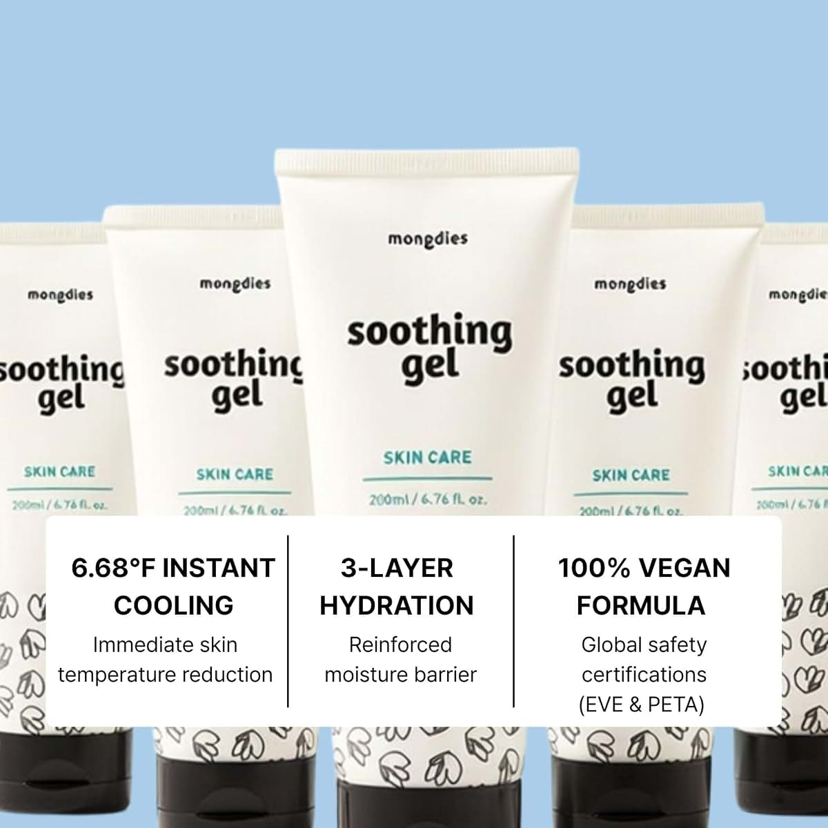 Mongdies Baby Soothing Gel Water Gel Moisturizer