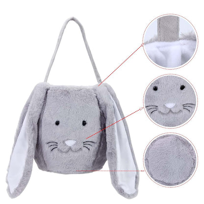 Tanglangkeji Plush Easter Bunny Basket