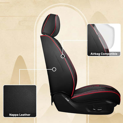 Nissan Compatible Seat Covers with Waterproof Leather (2 Front)