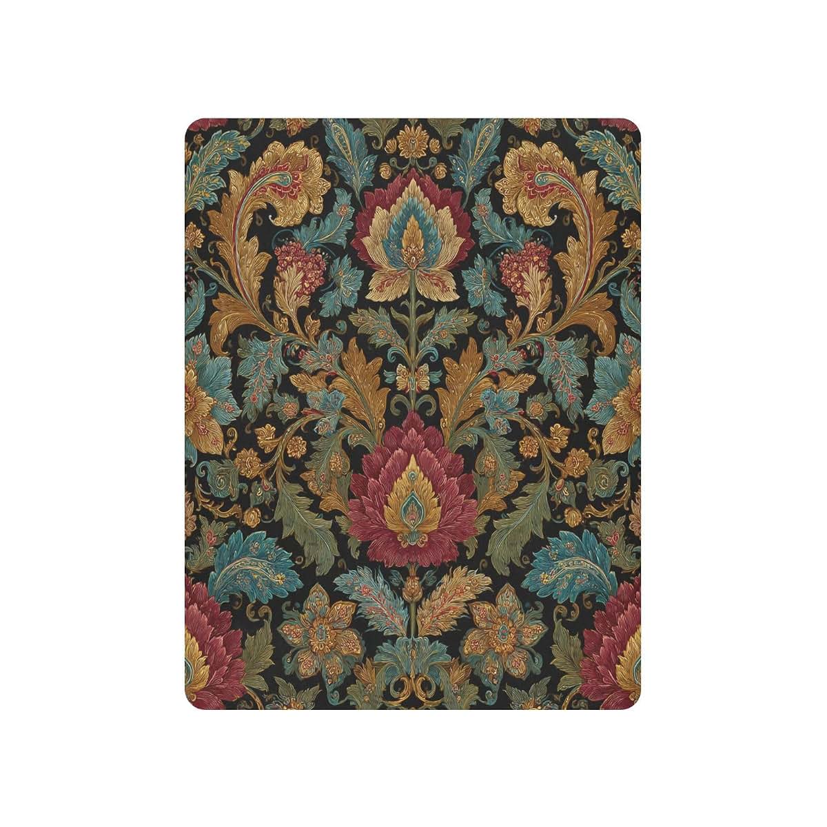 Kigai Fitted Mini Crib Sheet, Jersey Knit Floral Print For Playard Mattresses