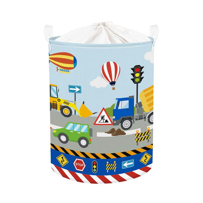 Stars of Dream Car Baby Laundry Basket, 63L Collapsible Waterproof Storage