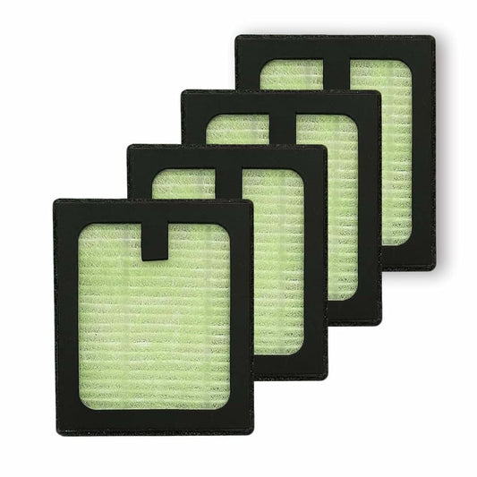 Yooumine 4 Pack HEPA Filter Replacement for Baby Brezza Baby Bottle Washer Pro, High Efficiency H13 True HEPA Filter