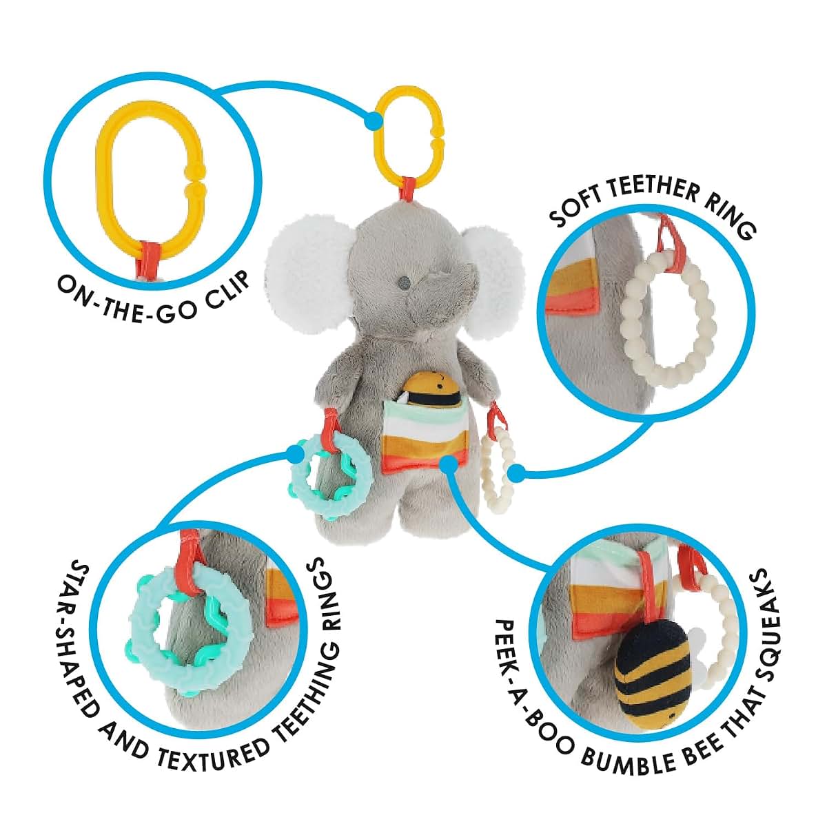 Kids Preferred Carter's Elephant On The Go Activity Toy (photo 3)