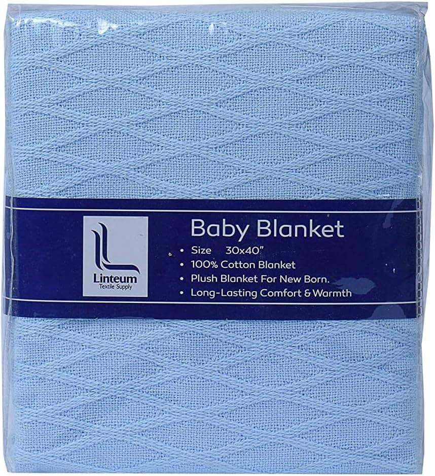 Linteum Textile Toddler Baby Nap Blanket 2-Pack