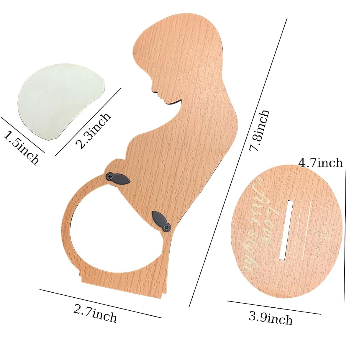 SVICCOOKQ Ultrasound Picture Frame 7.8x4.7 Inches