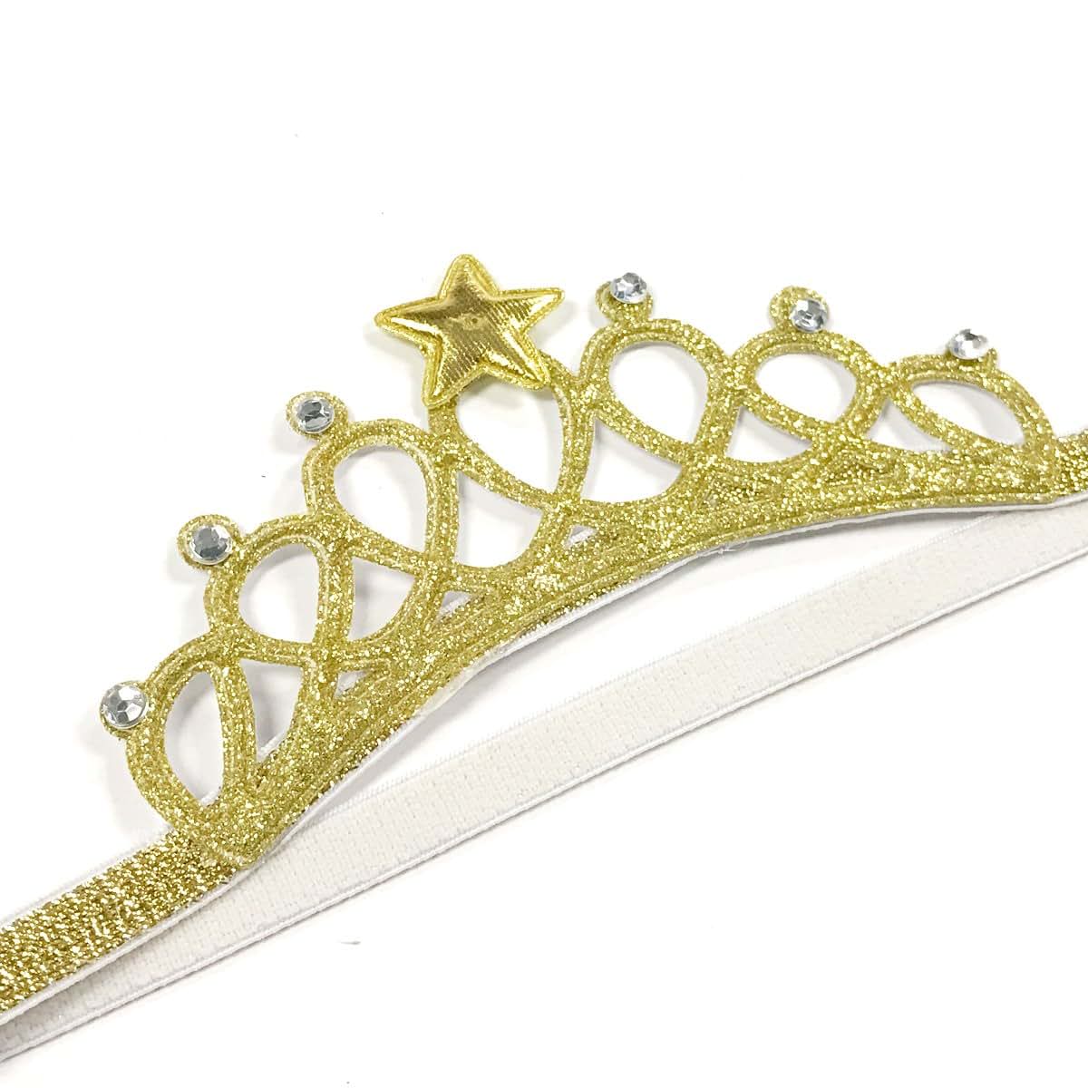 Bowbear Baby 2-Piece Tiara Crown Headband Hair Accessories (photo 2)