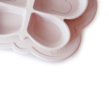 Kushies Silicone Divided Plate with Suction for Baby and Toddler