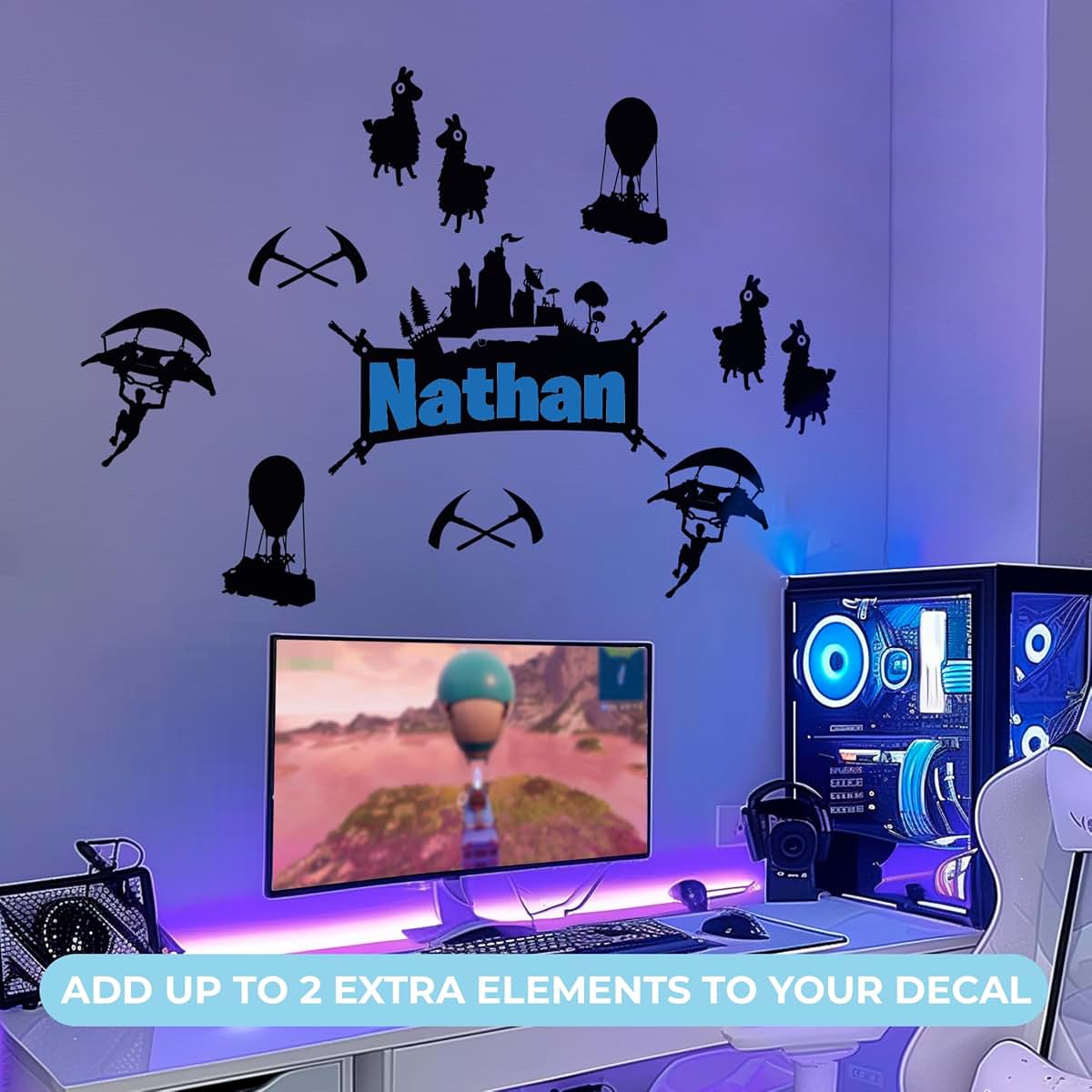 CRYPTONITE Personalized Name Famous Game Wall Decal (photo 2)