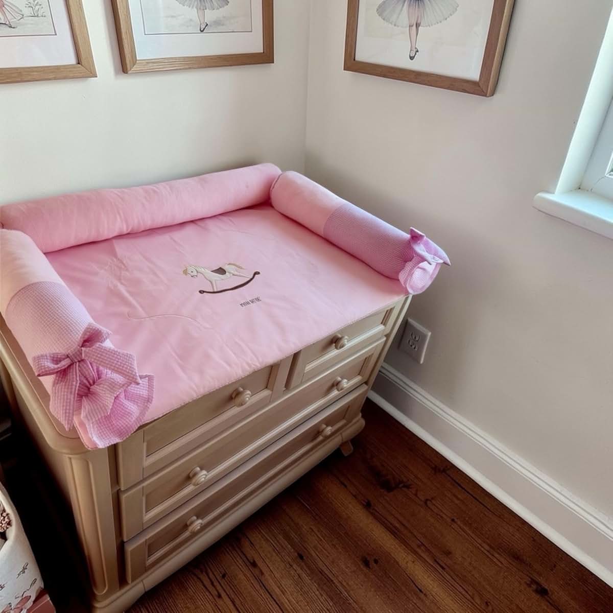 Mon B'eB'e Boutique Luxury Changing Mat Pink