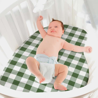 Mindsoft 2-Pack Western Mini Crib Sheets, Mallard Duck Print, 24 x 38 Inches