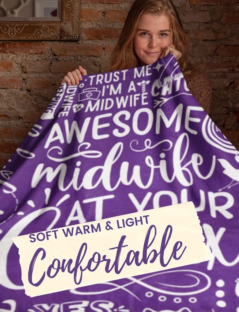 Huglanket Midwife Blanket 50x65 Inches