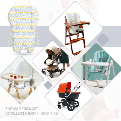Lomgwumy High Chair Seat Cushion Pad for Dining Chairs
