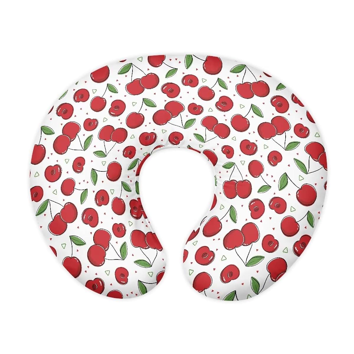 BabyOneStop Nursing Pillow Cover With Cherry Print