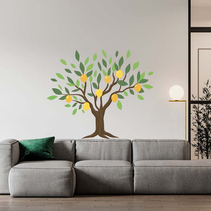 DS Inspirational Decals Lemon Tree Wall Decal - 17" x 20" Multicolored Vinyl Art (photo 2)