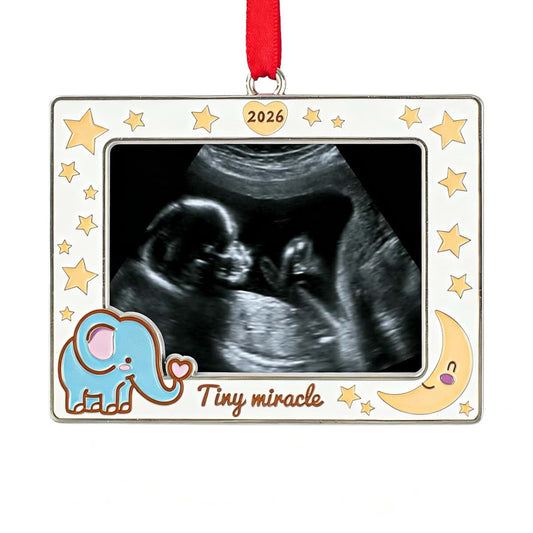 Eva Murmure Ultrasound Picture Frame Christmas Ornament 2026