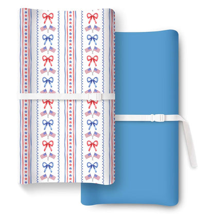 TotChill Patriotic Changing Pad Cover Set (2 Pack)