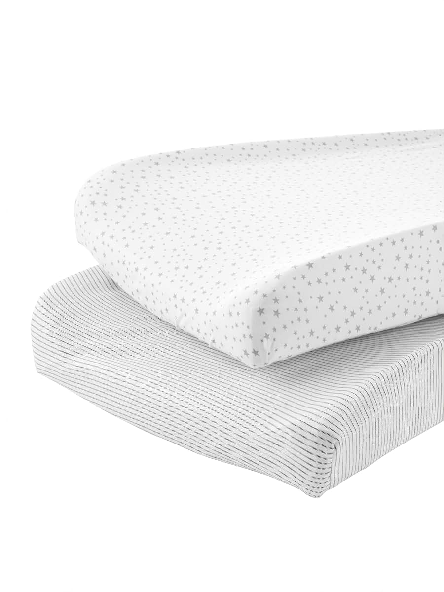 Simple Joys by Carter's Baby 2-Pack Cotton Changing Pad Covers