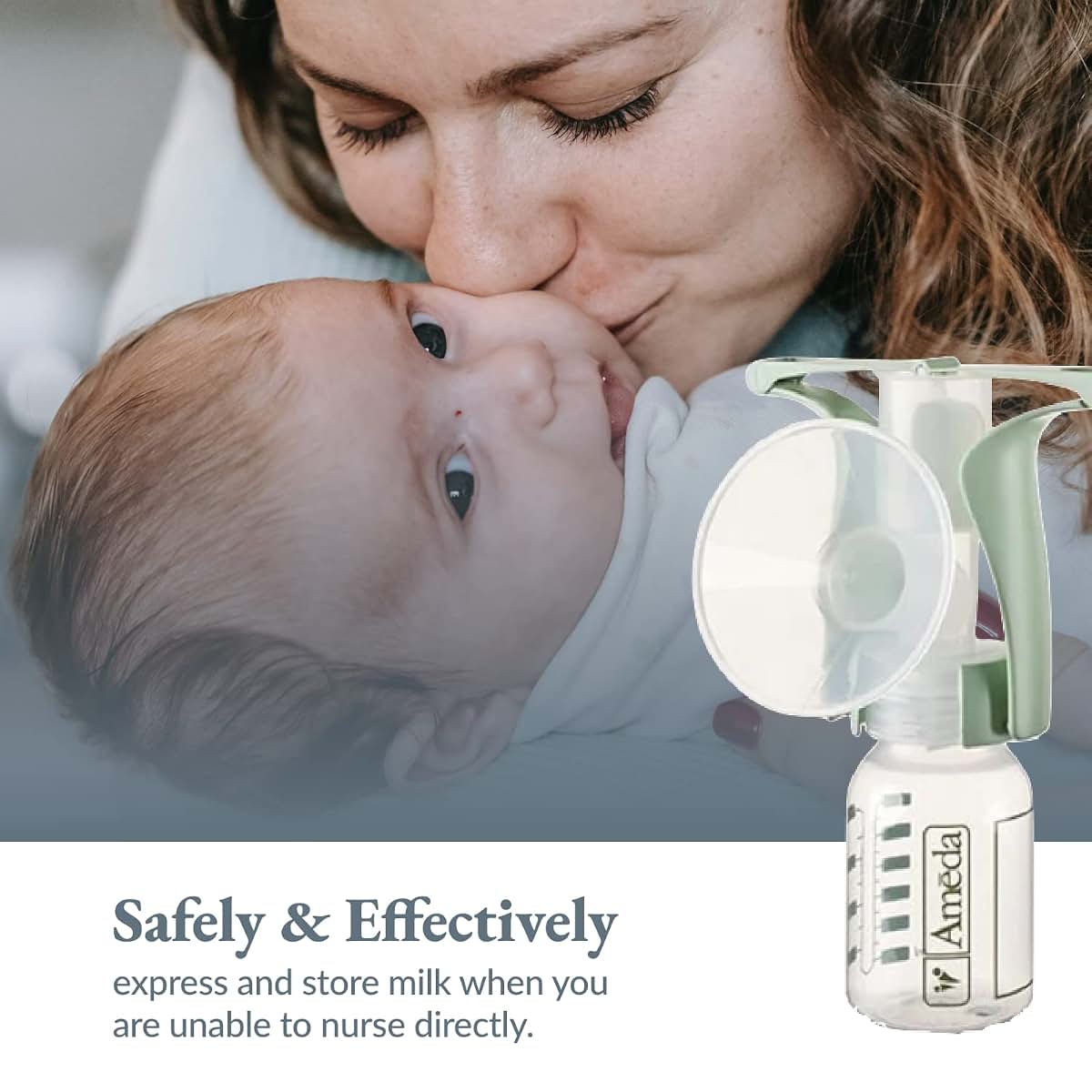 Manual Breast Pump for Portable Milk Expression | Ameda