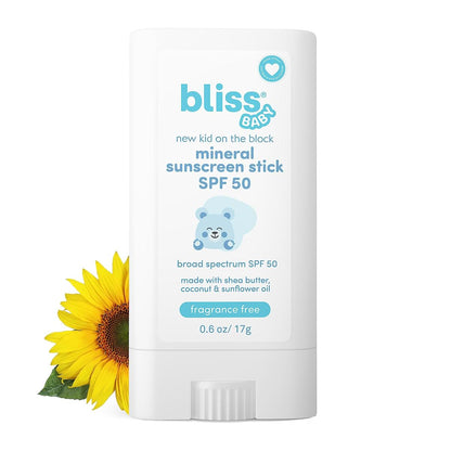 Bliss Baby Mineral Sunscreen Stick SPF 50 for Face & Body