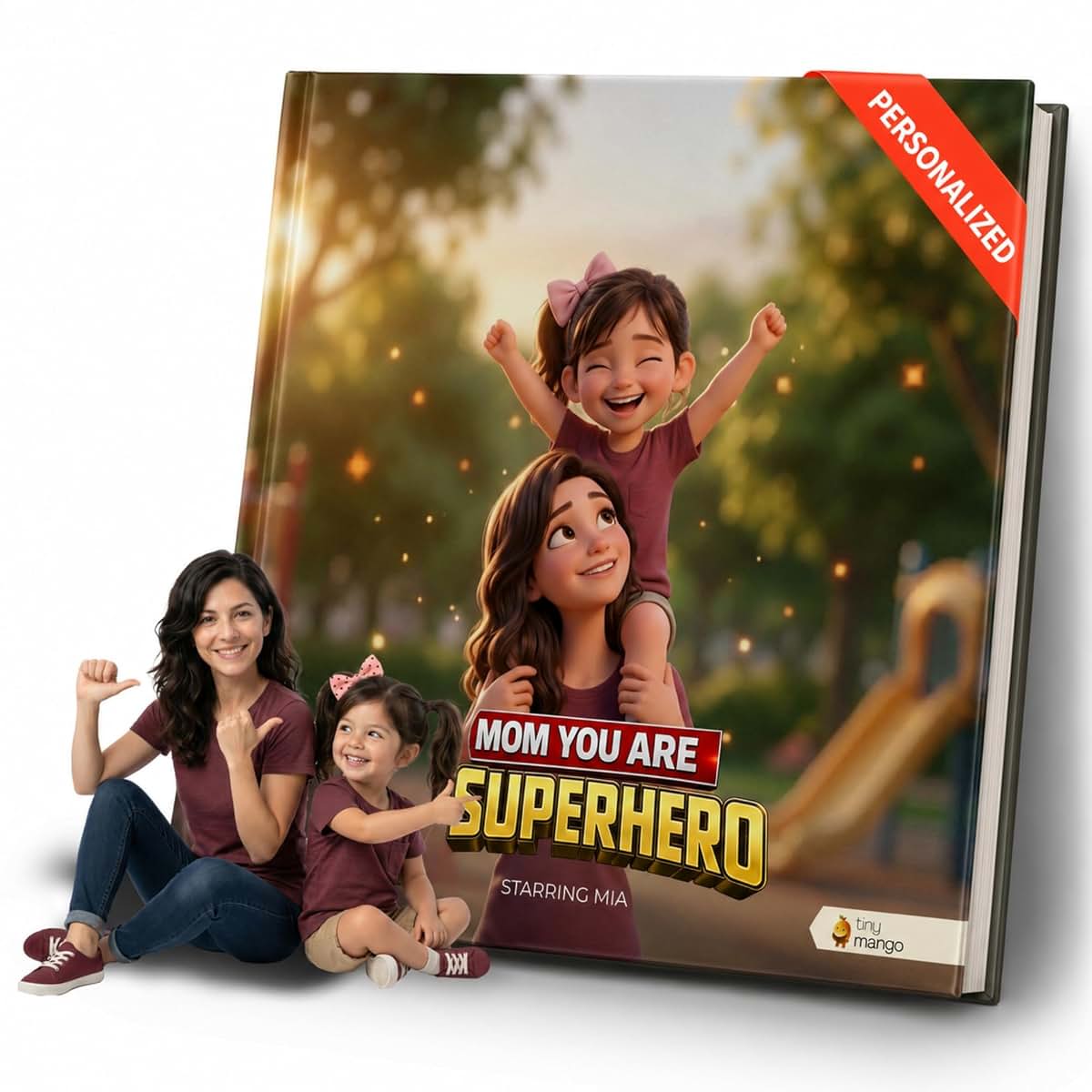 Tiny Mango Personalized Books for Kids 2-8 | Custom Family Story