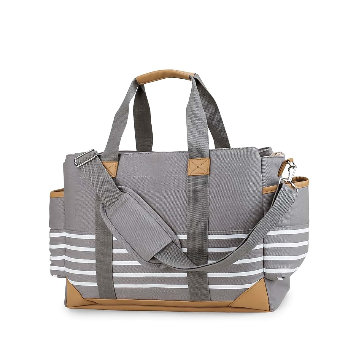 Large Capacity Travel Diaper Tote Bag for Maternity and Baby Essentials