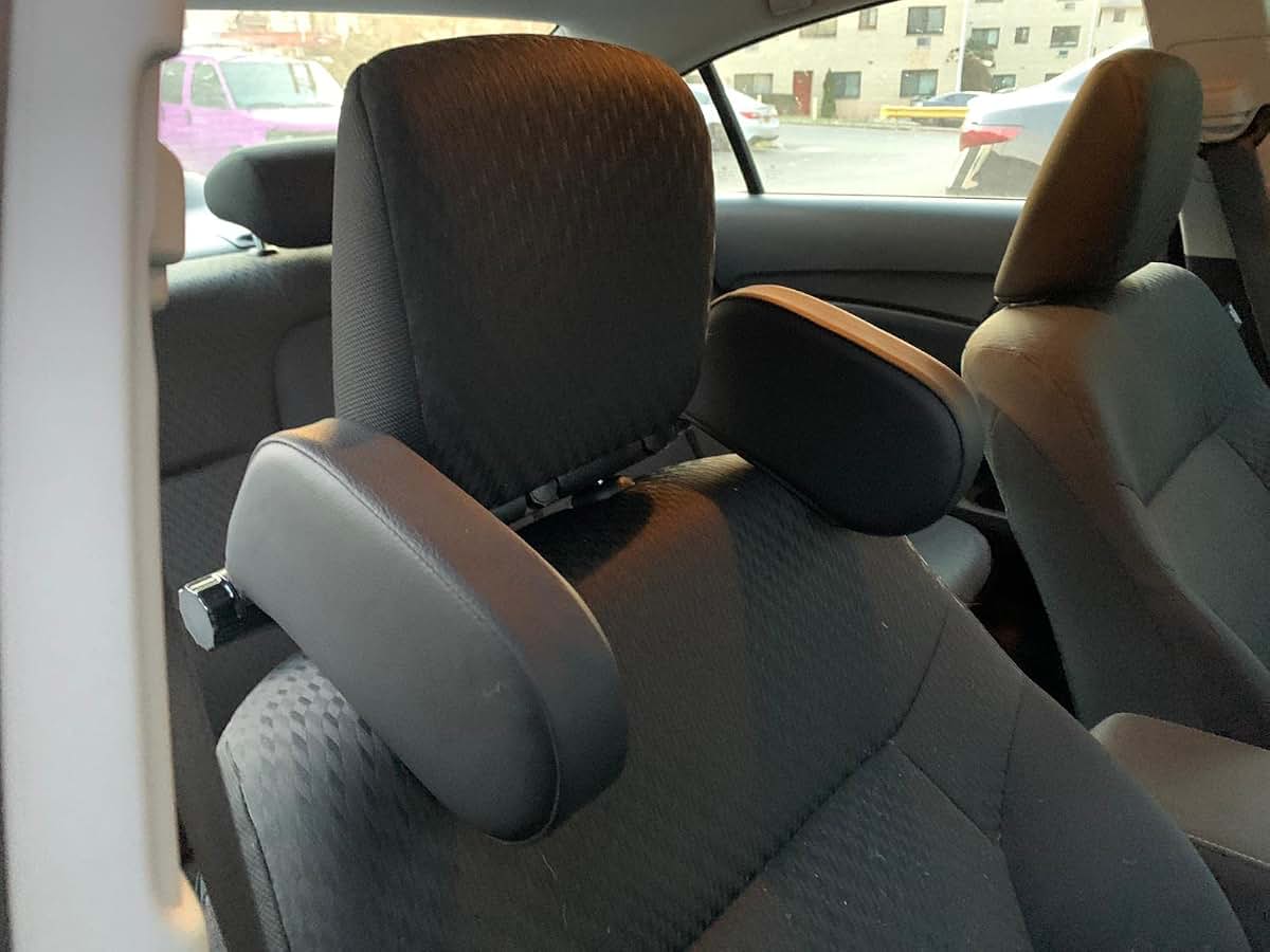 Slynx Car Headrest Pillow With Adjustable Memory Foam Support (photo 2)