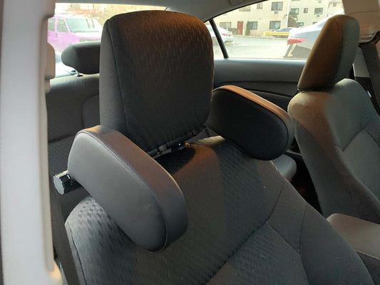 Slynx Car Headrest Pillow With Adjustable Memory Foam Support