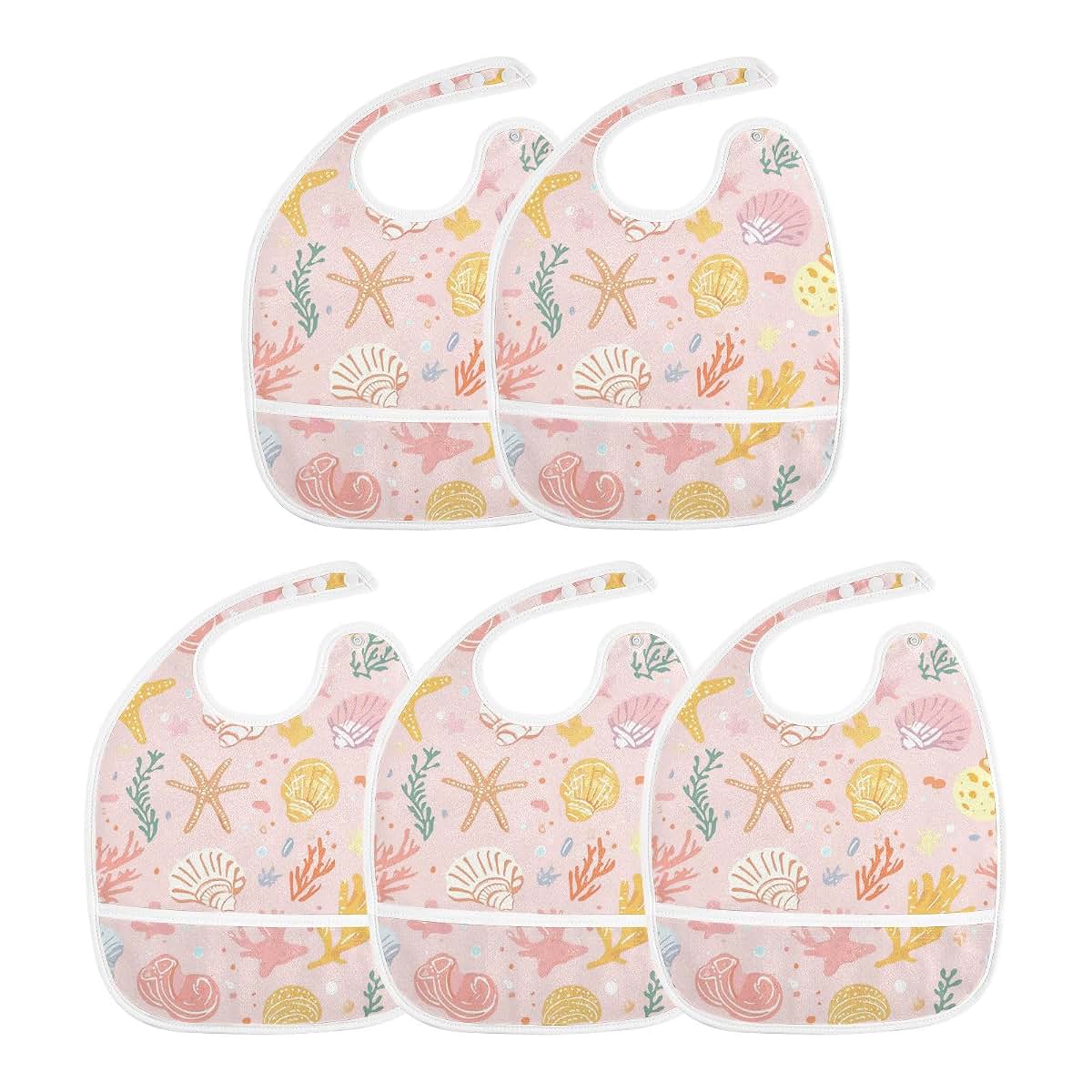 Infant and Toddler Bibs for Feeding and Drooling Protection