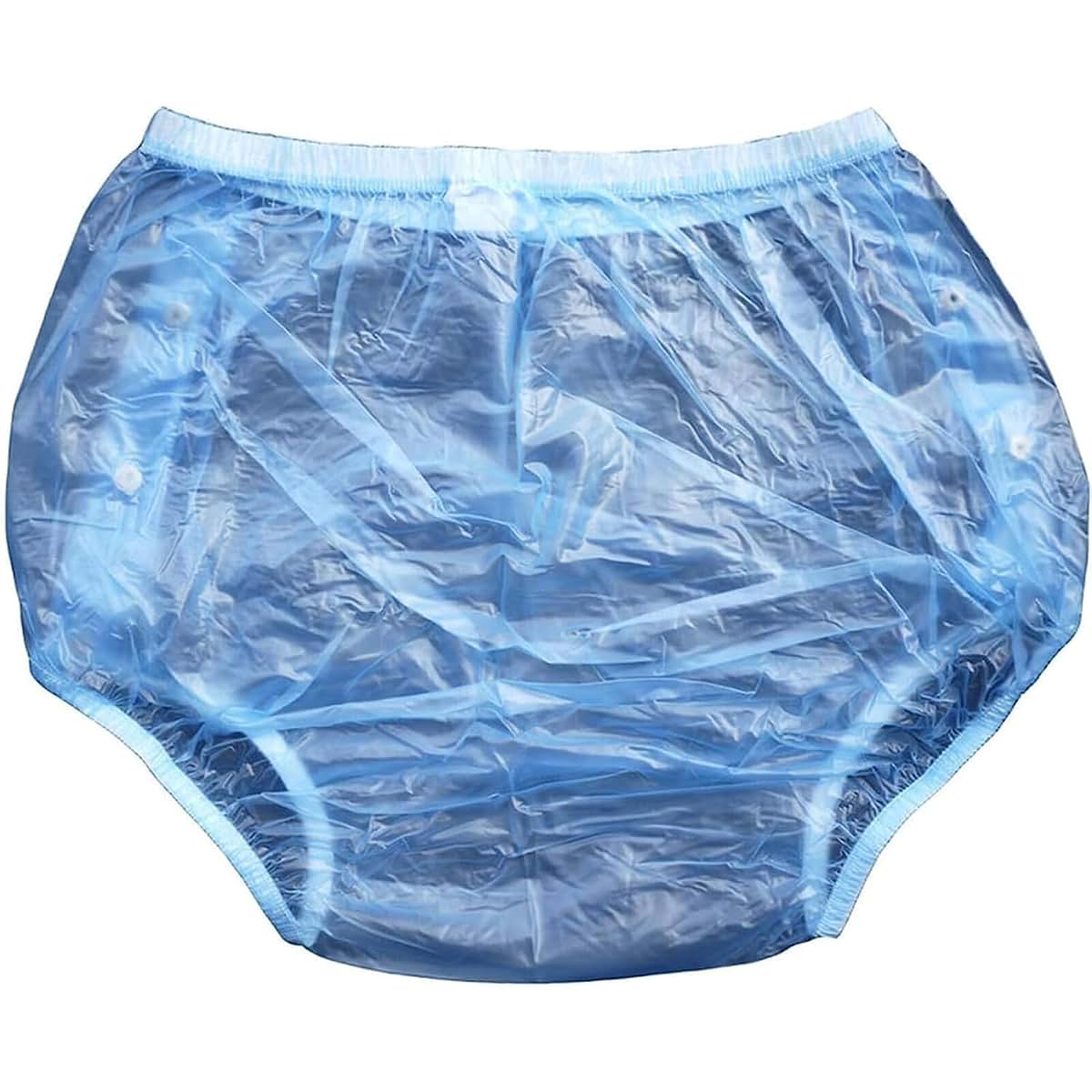 TAPIVA Adult Incontinence Pull-On Plastic Pants, 3-Piece PVC Waterproof Diaper Covers