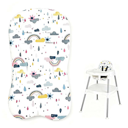 XTSWFC High Chair Cover Replacement Compatible with Evenflo, Soft Cushion with Anti-Slip Pad.