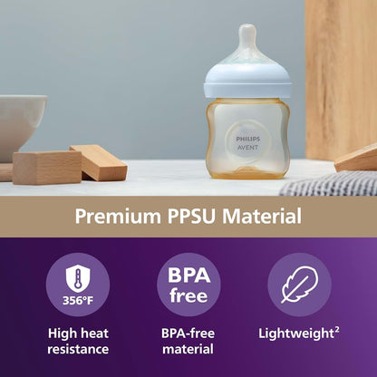 Philips Avent Natural PPSU Baby Bottles, 4 oz (photo 2)