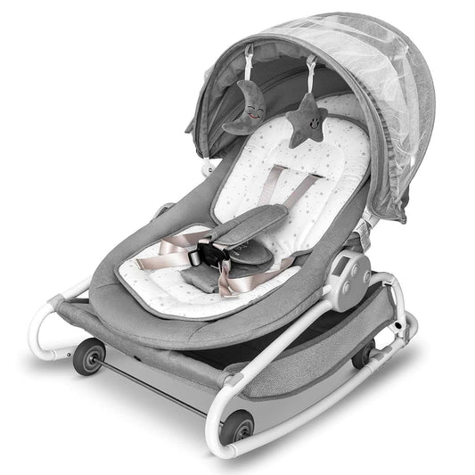 Cutebeams 4-in-1 Electric Baby Swing and Removable Bouncer Seat